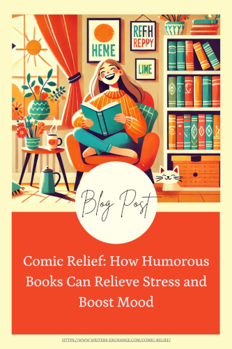 Blog Post Comic Relief: How Humorous Books Can Relieve Stress and Boost Mood 500