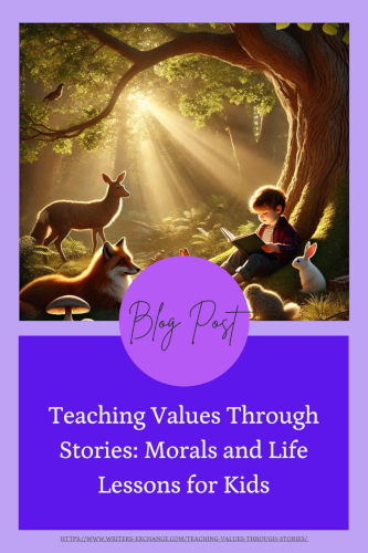 Blog Post Teaching Values Through Stories: Morals and Life Lessons for Kids 500