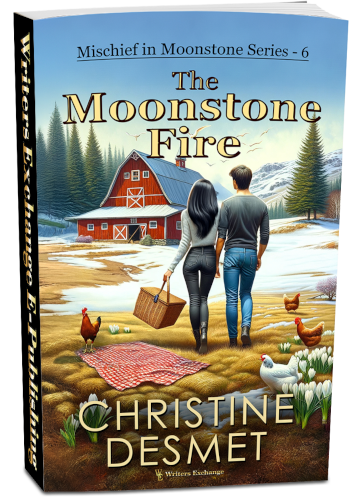 Mischief in Moonstone Series, Novella 6: The Moonstone Fire 3d cover 500 high
