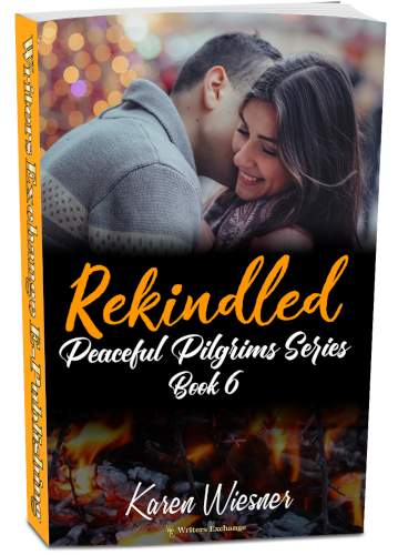 Peaceful Pilgrims Series, Book 6: Rekindled 3d cover 500