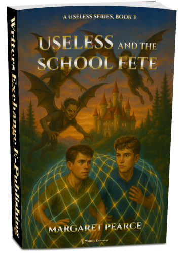 A Useless Series, Book 3: Useless and the School Fete Problem 3d cover 500high