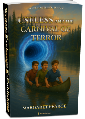 A Useless Series, Book 2: Useless and the Carnival of Terror by Margaret Pearce 3d cover 500high